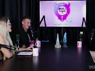 compilados da mary red queen no bora cast com bruna carlos watch on sheer red 😈