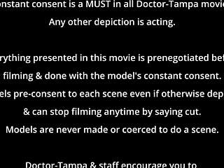 Freshman explodes in mandatory hitachi orgasm from nurse Mia Sanchez!