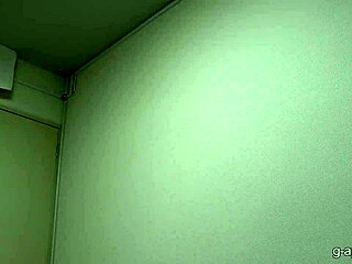 Ayame nogi strips naked in tight gym uniform