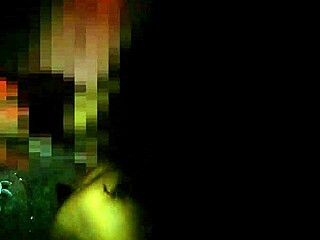 American Lady Dances Intimately in Night Club Booth with Mysterious Stranger