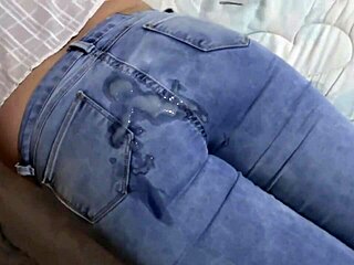 after fucking, pull up jeans for big ass cumshots?