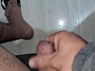 My mini dick heats up and explodes intensely