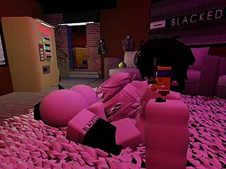 getting fucked hard by horny fan in roblox style