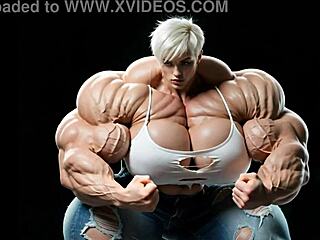 How Buff Will She Get Massive Muscle Growth For Abigail Arcane AI?