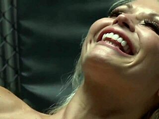 Just Major and Monique Alexander a Big Slut with a Shaved Vagina and Golden Hair Is Satisfied by a Hard Cock