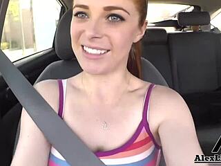 Sovereign Syre engages in bisexual threesome with blowjob, deepthroat, and cumshot.