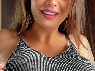 big fat dick surprised the blonde as she played with toys, masturbated, then deepthroated in smoke fetish