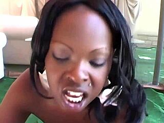 18 black beauty teen 18+ sucking cock