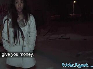 Public Agent When She Saw His Big Cock She Wanted It Deep