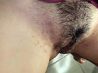 My Student's Trimmed Bush Tease