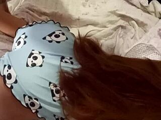 Adoptive stepdaughter has threesome sex with her new stepfathers using sex toy