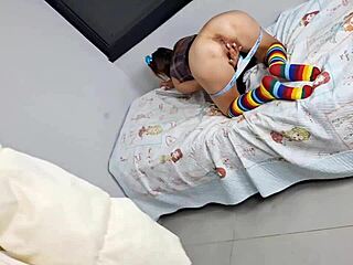 I caught my stepsister masturbating and couldn't look away.