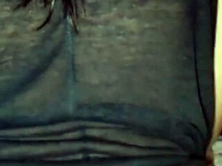 indonesian guy fucks plump widow with big round ass