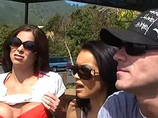 Mom with big tits gets fucked in anal and doggystyle