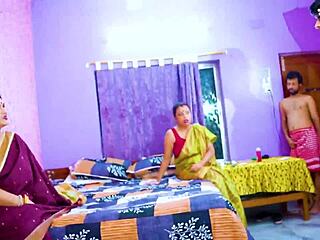 desi dirty indian servant caught two bhabhi ji and devar having sex when no one at home hindi audio