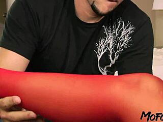 brunette amateur gets her shaved pussy fucked by father-in-law. rough anal and blowjob follow in the family taboo scene