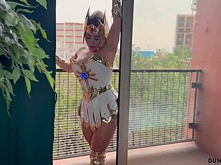 She Found Her Muscled Super Hero For Lingerie Seduction And Big Cock Fucking