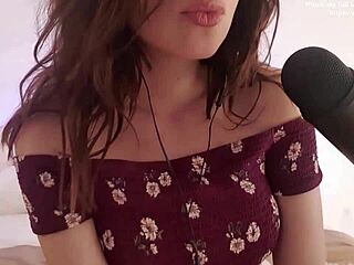 German teen gives dirty talk pussy licking instructions for joi