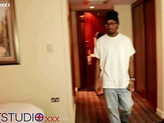 Teen Girl Delivers Intense Interracial Handjob