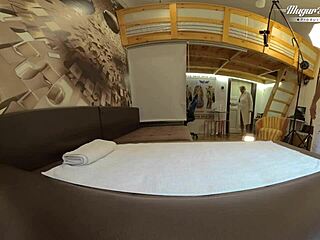 BBW Granny Babet Takes Intense Pussy Pounding Behind Scenes