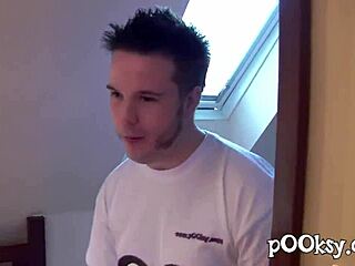 Natural cute babe with boobs is so dirty french amateur