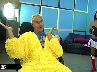 Brooke Haven wins easter egg and gets rewarded with hardcore fucking!