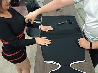 I Seduce My Tailor During Fitting for Creampie