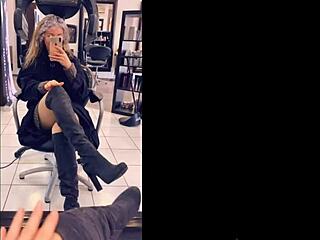 Flashing and MASTURBATING on the HIGHWAY