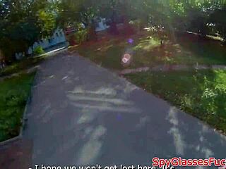 Real Teen 18+ Fucked Outdoors In Spycam Action
