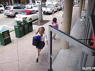 Teen Suspects Fae Love and Elias Cash Fuck Officer Rusty Nails