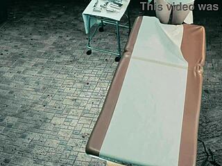 Insane Woman Is Kept In A Cell And Only Brought Out For Use Of Her Pussy!