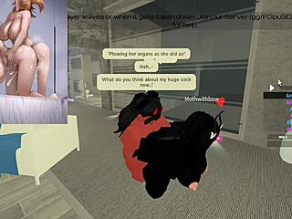 Moth Gets Drilled By Huge Futa Cock