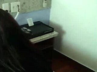 I'm Watching the Secretary Suck the Boss's Big Cock