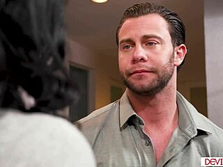 devilsvid com - big tits milf face fucked by boss with monster cock deepthroat and hardcore action