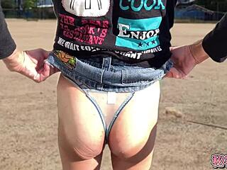 Climax with anal vibrator me in miniskirt boots anal toy secretgakuen