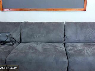 busty ebony deepthroats monster cock in african casting pov