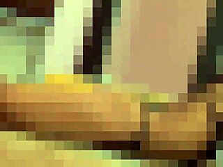 Babe struggles to fit round ass into skinny jeans