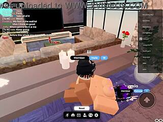 I took a fat big black cock in roblox condo intensely