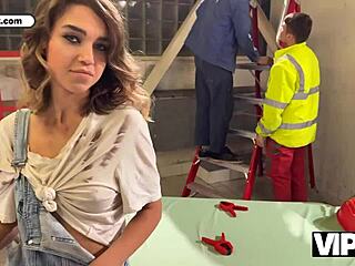 Teen Employee Experiences Multiple Orgasms During Boss's Intense Fucking at Office