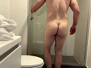 Petite 19-year-old Dafne Michelle's huge natural tits behind scenes with Andres Acosta 😉