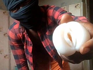 Fucking My Silicone Toy Vaginally While Home Alone