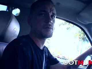 got mum - brunette milf gets cum on her pretty face 😏