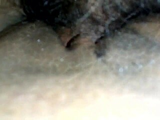 My wife and I share a private moment.