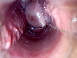 Horny Woman Experiences Pulsating Orgasm Inside Her Vagina With Speculum