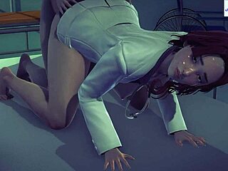 Doctor demonstrates healing sex in 3D hentai