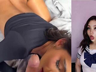 latina horny girl gets hard anal from her lover