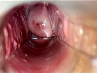 Horny Woman Experiences Pulsating Orgasm Inside Her Vagina With Speculum