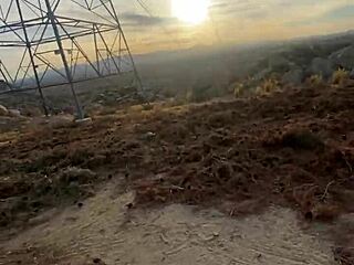 wow, her ass looked huge online but in person it's even bigger, bent over in the car outdoors‼️