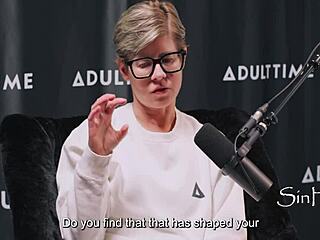 Shay sights and reagan foxx chat backstage during horny interview