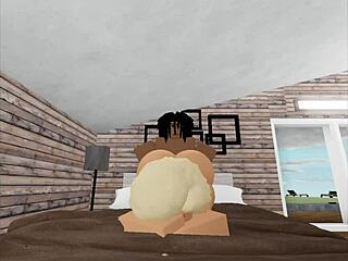 Why can't this BBW get enough of that big black cock in Roblox R34?